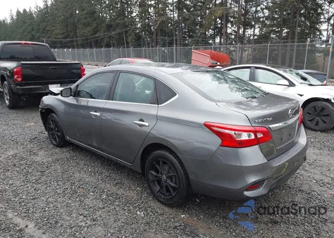 2017 Nissan Sentra S z USA, uszkodzony, nr VIN 3N1AB7AP6HY388536